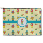 Robot Zipper Pouch - Large - 12.5"x8.5" (Personalized)