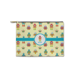Robot Zipper Pouch - Small - 8.5"x6" (Personalized)