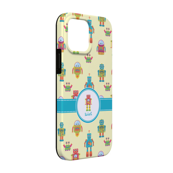 Custom Robot iPhone Case - Rubber Lined - iPhone 13 Pro (Personalized)
