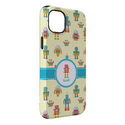 Robot iPhone Case - Rubber Lined - iPhone 14 Plus (Personalized)