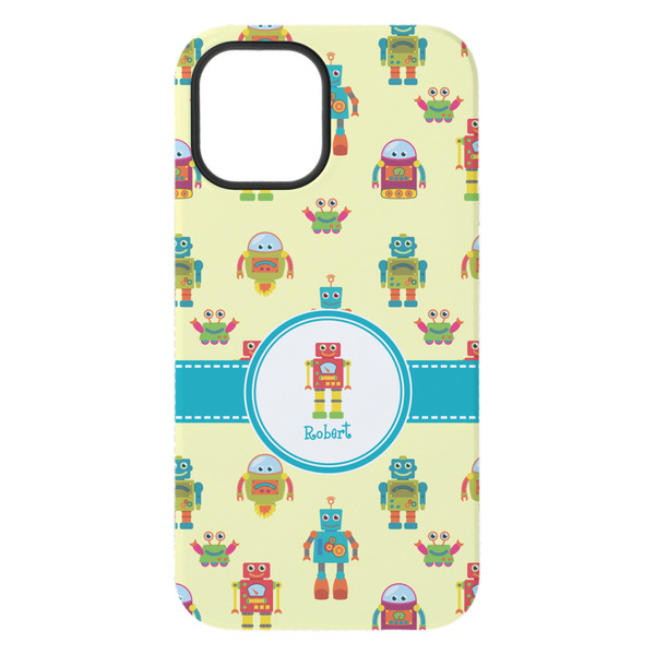 Robot iPhone 15 Plus Tough Case - Back