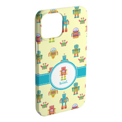 Robot iPhone Case - Plastic - iPhone 15 Pro Max (Personalized)