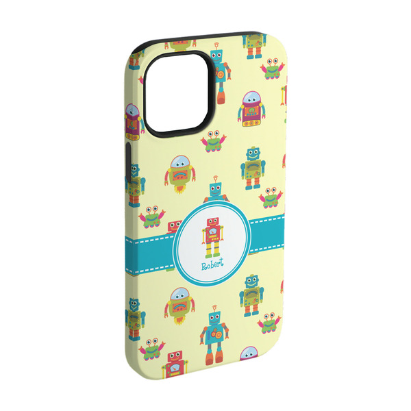 Custom Robot iPhone Case - Rubber Lined - iPhone 15 (Personalized)