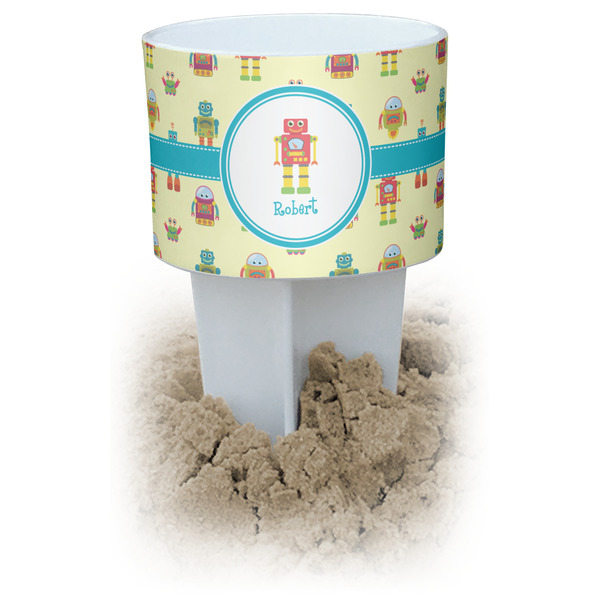 Custom Robot Beach Spiker Drink Holder (Personalized)