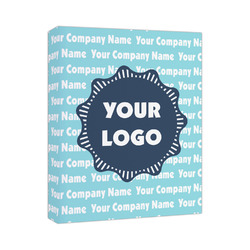 Logo & Company Name Canvas Print