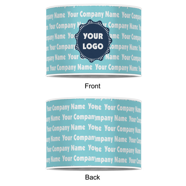 Logo & Company Name 12" Drum Lampshade - APPROVAL (Poly Film)