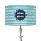 Logo & Company Name 12" Drum Lampshade - ON STAND (Poly Film)