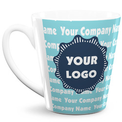 Logo & Company Name 12 Oz Latte Mug