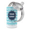 Logo & Company Name 12 oz Stainless Steel Sippy Cups - Top Off