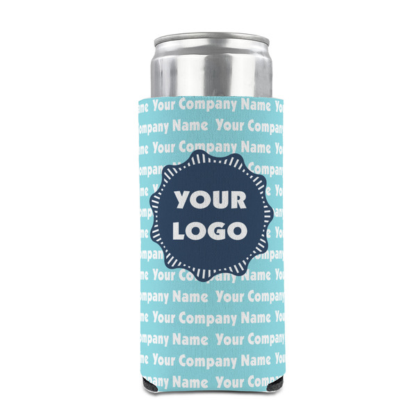 Logo & Company Name 12oz Tall Can Sleeve - FRONT (on can)