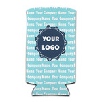 Logo & Company Name Can Cooler - Tall 12 oz - Single