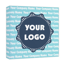 Logo & Company Name Canvas Print - 12" x 12"
