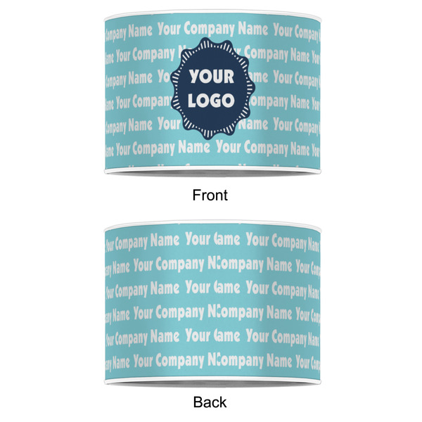 Logo & Company Name 16" Drum Lampshade - APPROVAL (Poly Film)