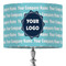 Logo & Company Name 16" Drum Lamp Shade - Fabric