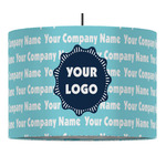 Logo & Company Name Drum Pendant Lamp