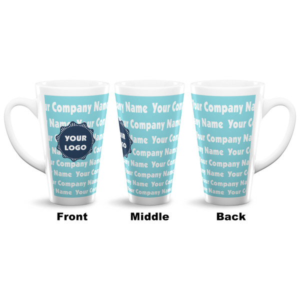 Logo & Company Name 16 Oz Latte Mug - Approval