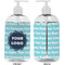 Logo & Company Name 16 oz Plastic Liquid Dispenser- Approval- White