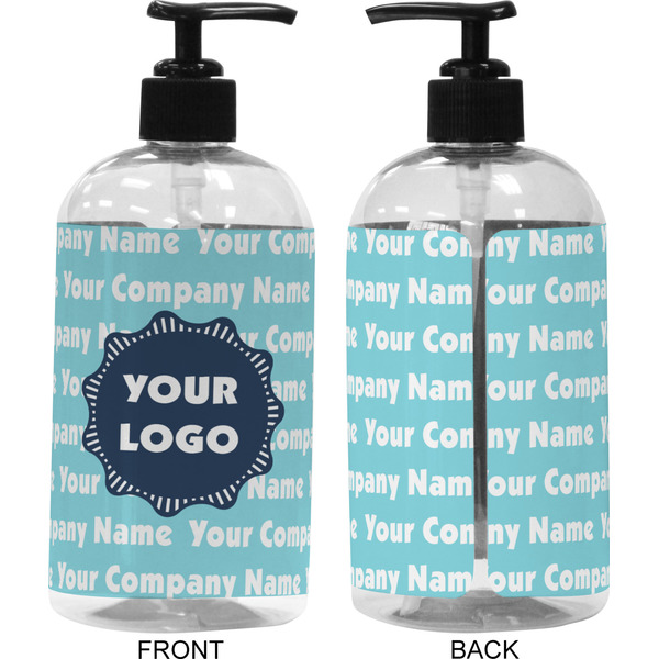 Logo & Company Name 16 oz Plastic Liquid Dispenser (Approval)