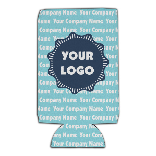 Logo & Company Name 16oz Can Sleeve - Set of 4 - FRONT