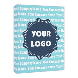 Logo & Company Name Canvas Print - 16" x 20"