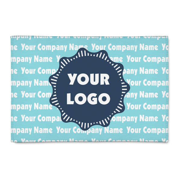 Custom Logo & Company Name Indoor Area Rug - 2' x 3'