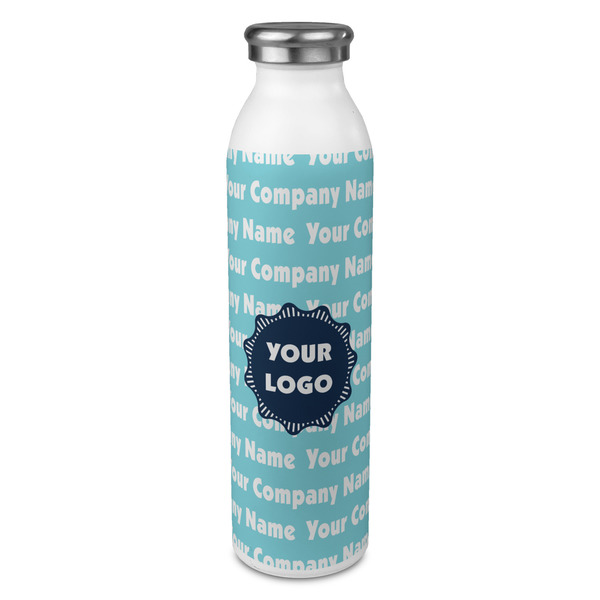 Custom Logo & Company Name 20oz Stainless Steel Water Bottle - Full Print