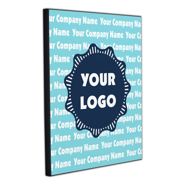 Logo & Company Name 20x24 Wood Print - Angle View