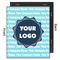 Logo & Company Name 20x24 Wood Print - Front & Back View