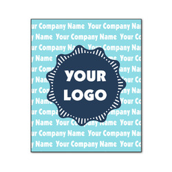 Logo & Company Name Wood Print - 20" x 24"