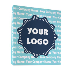 Logo & Company Name 3-Ring Binder - Full Wrap - 1"