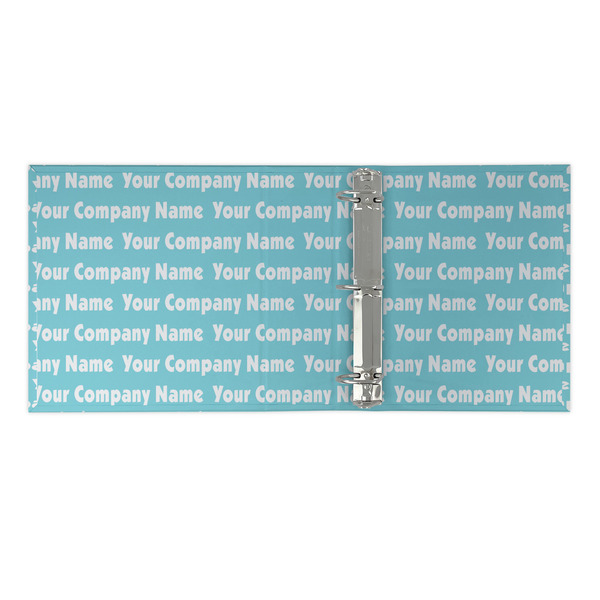 Logo & Company Name 3 Ring Binders - Full Wrap - 2" - OPEN INSIDE