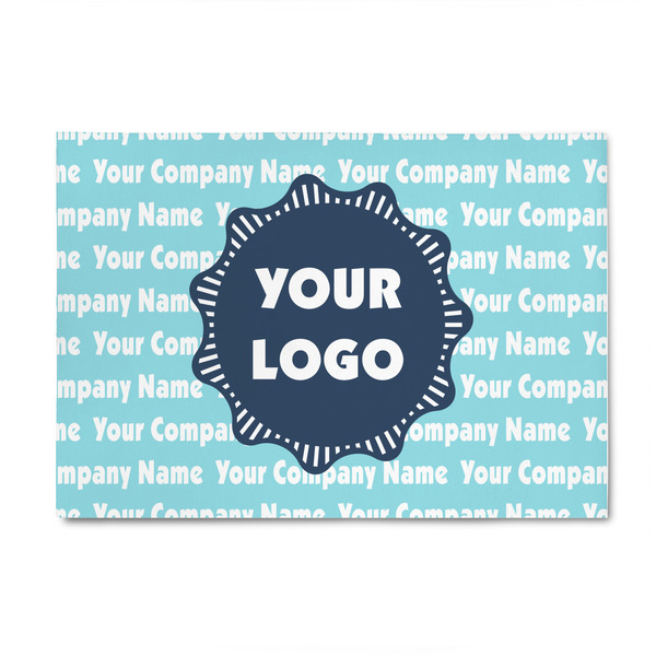 Custom Logo & Company Name Patio Rug - 4' x 6'