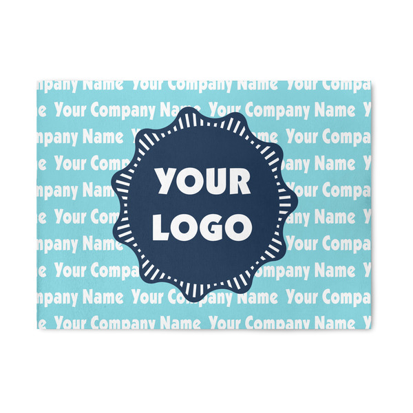 Custom Logo & Company Name Indoor Area Rug - 5' x 7'