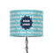 Logo & Company Name 8" Drum Lamp Shade - Fabric