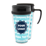 Logo & Company Name Acrylic Travel Mug