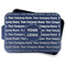 Logo & Company Name Aluminum Baking Pan - Navy Lid - FRONT w/lid off