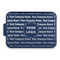 Logo & Company Name Aluminum Baking Pan with Navy Lid