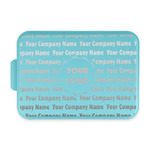 Logo & Company Name Aluminum Baking Pan with Teal Lid