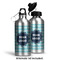 Logo & Company Name Aluminum Water Bottle - Alternate lid options