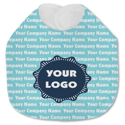 Logo & Company Name Jersey Knit Baby Bib