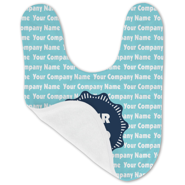 Logo & Company Name Baby Bib - AFT folded