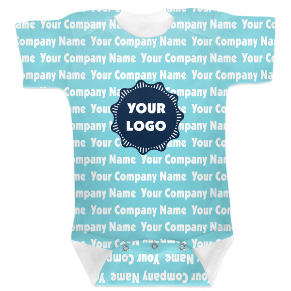 Custom Logo & Company Name Baby Bodysuit - 6-12 Month