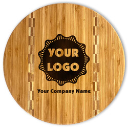 Logo & Company Name Bamboo Cutting Board