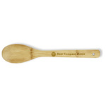 Logo & Company Name Bamboo Spoon - Single-Sided
