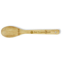 Logo & Company Name Bamboo Spoon - Single Sided