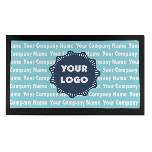 Custom Logo & Company Name Bar Mat - Small