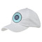 Logo & Company Name Baseball Cap - White