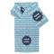 Logo & Company Name Bath Towel Set - 3 Pcs