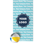 Logo & Company Name Beach Towel (Personalized)