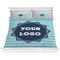 Logo & Company Name Comforter Set - King